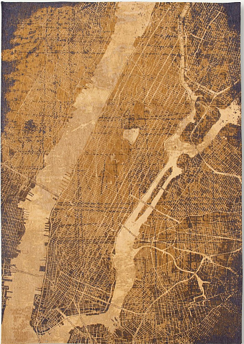 Gatsby Gold Modern Designer Rug