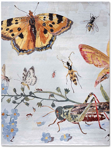Grasshopper Hand-Woven Exquisite Rug