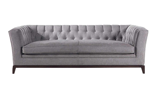 Stark Gray 3-Seater Handcrafted Sofa