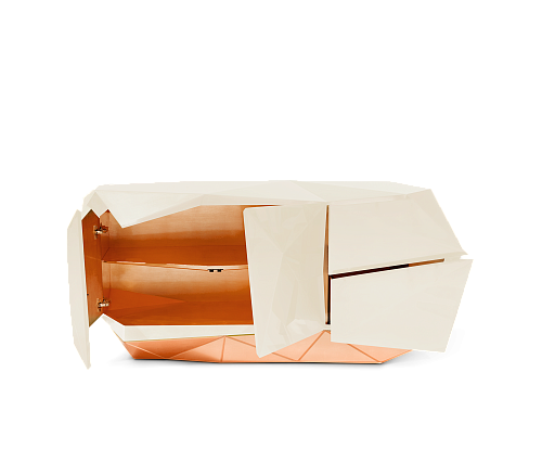 Prism Cream Designer Sideboard