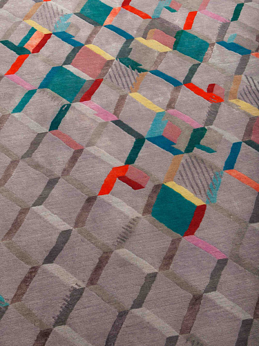 La Lomita Designer Wool / Silk Rug