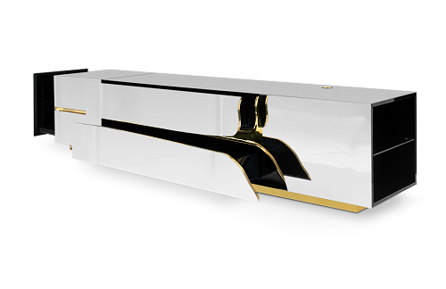 Fissure TV Designer Cabinet