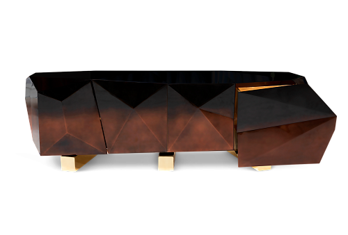 Prism Chocolate XL Designer Sideboard