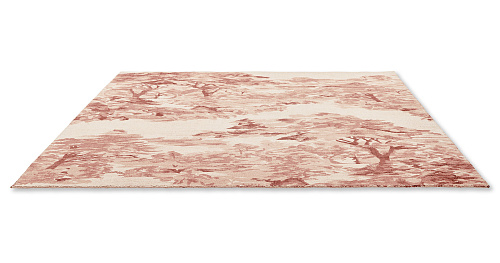 Light Pink Designer Handwoven Rug
