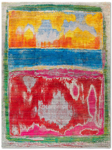 Pacific High Luxury Silk / Wool Rug