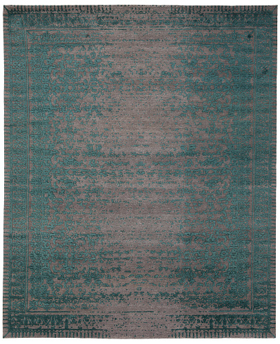 Hand-woven Luxury Rug Ferrara Blue