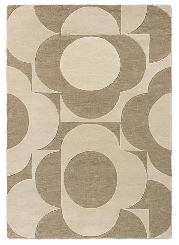 Flower Mushroom / Ecru Rug