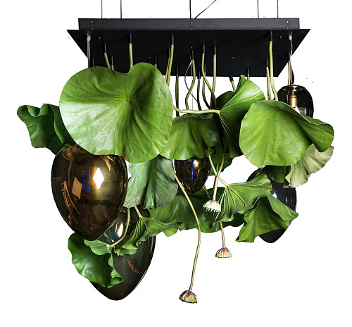 Lotus Crystal Artisan Chandelier