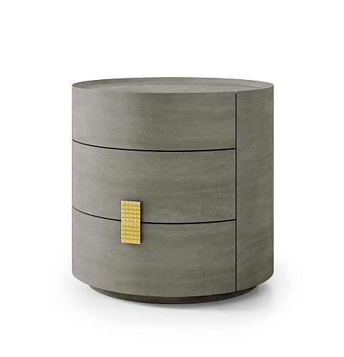 Elegant Circular Bedside Table