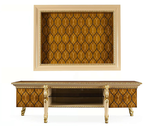 Handcrafted Italian TV Cabinet
