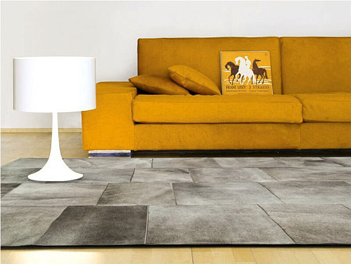Grey Luxury Cowhide Rug