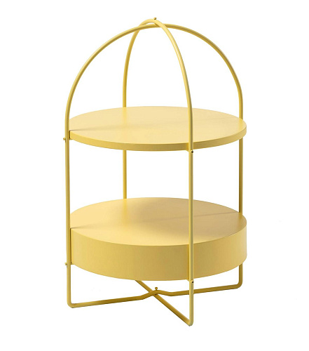 Yellow Contemporary Side Table