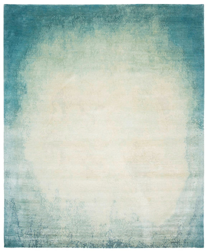 Toblinio Blue Hand Knotted Luxury Rug