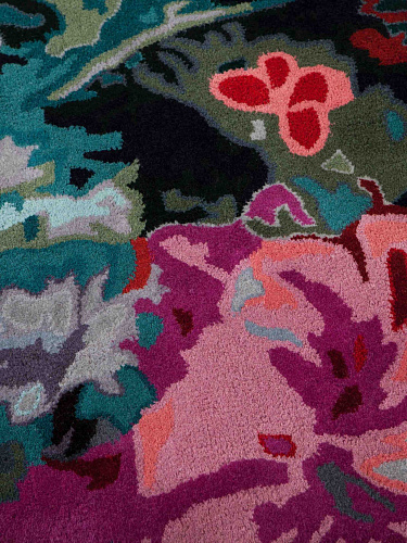 Flamingo Designer Wool Rug