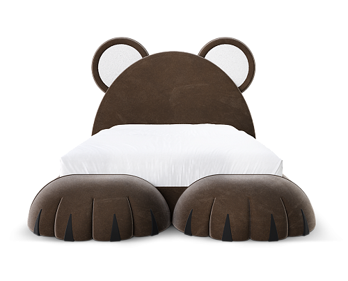 Fluffy Cub Soft Bed