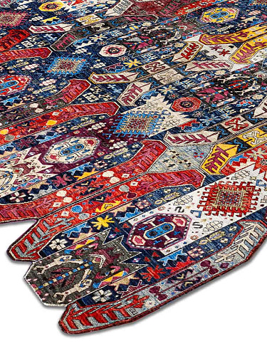 Multishape Luxury 100% Wool Rug