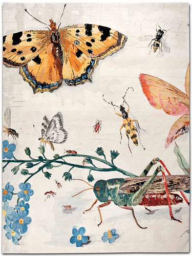 Grasshopper Hand-Woven Exquisite Rug