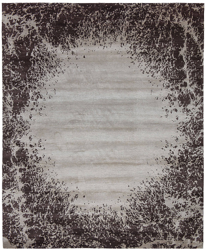 Tornado Hand-woven Grey Luxury Rug