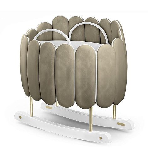 Lotus Gentle Rocking Crib