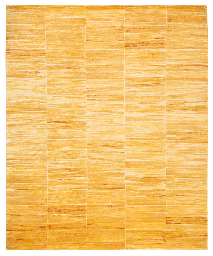 Hand-woven Luxury Rug Precious Yellow