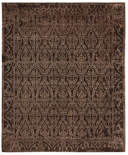 Alcazar Hand-woven Brown Luxurious Rug