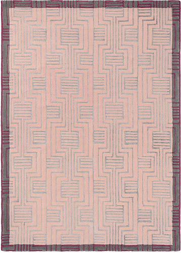 Hand Woven Pink Rug