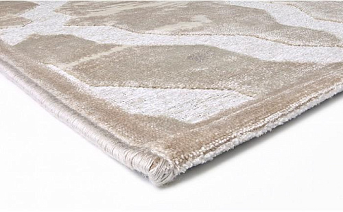 Gabriel Beige Machine Made Modern Rug