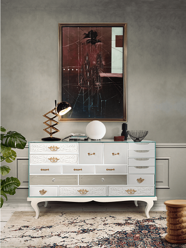Urban White Deluxe Sideboard