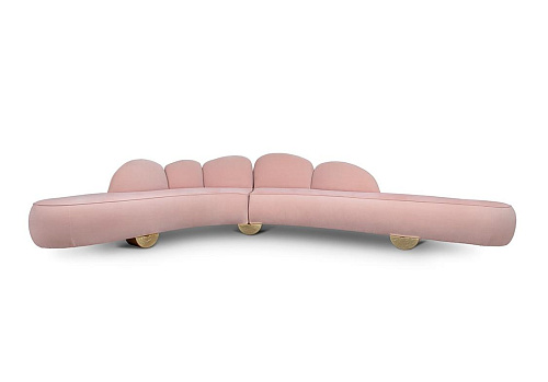 Luxe Pink Dream Sofa
