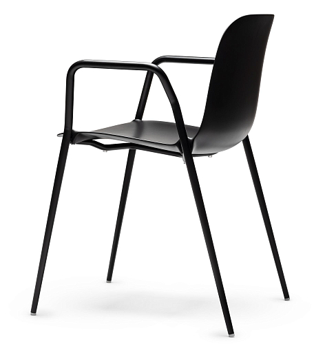Dogo Black Chairs (Set of 2)