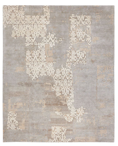 Boro Hand-woven Grey Luxurious Rug