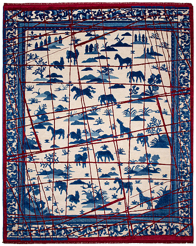 Horse Hand-woven Luxury Rug