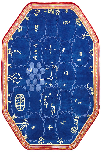 Noaidi Designer Wool / Viscose Rug