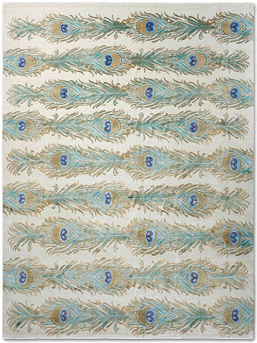 Feathers Lane Luxury Silk / Wool Rug