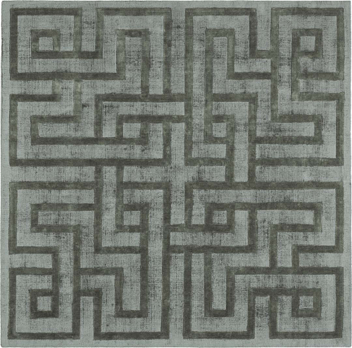 Labyrinth Laurel Hand-Loom Rug