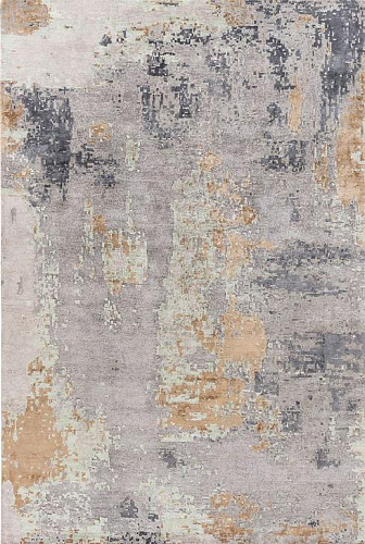 Abstract Luxury Bamboo Silk Rug