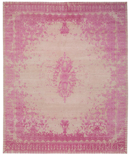 Hand-woven Luxury Rug Ferrara Pink
