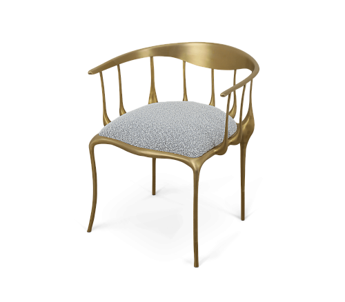 Satin Designer Luxe Chair
