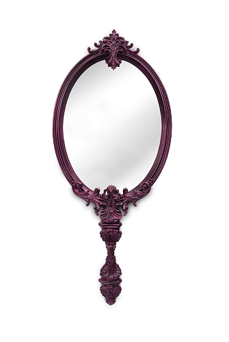Antoinette Amethyst Reflective Mirror