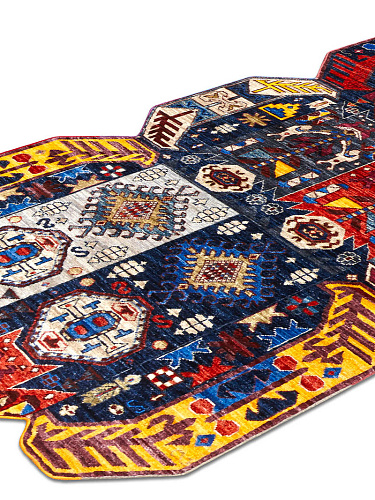Multishape Luxury 100% Wool Rug
