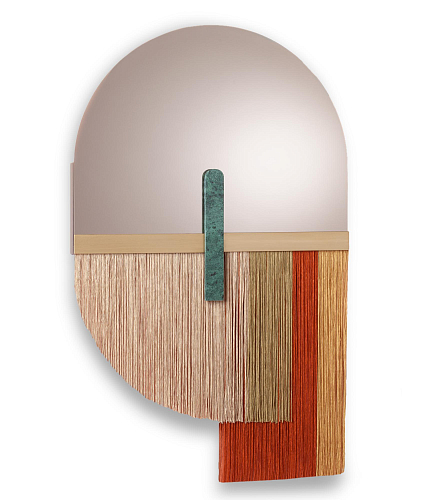 Souk Red Wall Mirror