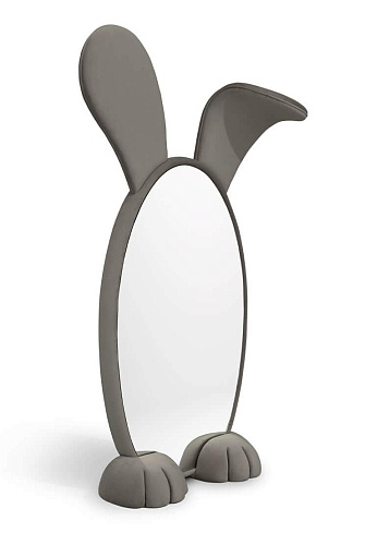 Bunny Grey Floor Mirror
