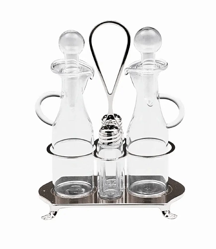 Silver-Plated Cruet Set