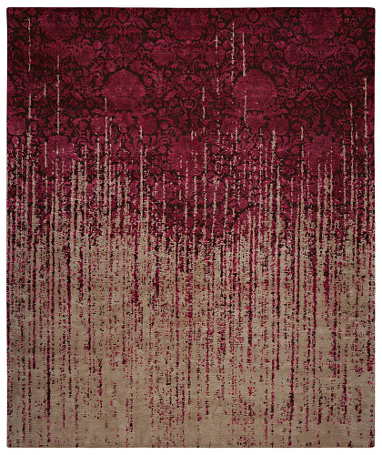 Verona Hand-woven Red Luxury Rug
