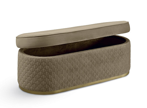 Oliver Beige Elegance Bench