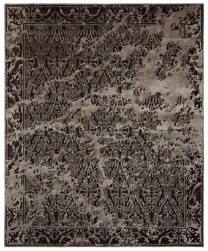 Alcazar Hand-woven Black Luxurious Rug