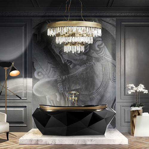 Brass Falls Cascade Chandelier