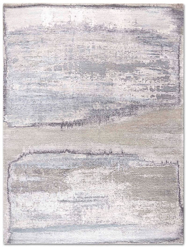 Sand Mix Luxury Silk / Wool Rug