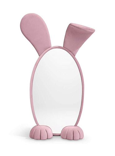 Bunny Pink Floor Mirror