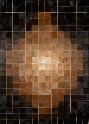 Florina Brown Luxury Cowhide Rug